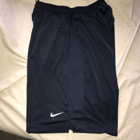 nike dri fit shorts navy blue